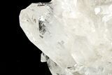 Clear Quartz Crystal Cluster - Brazil #253292-1